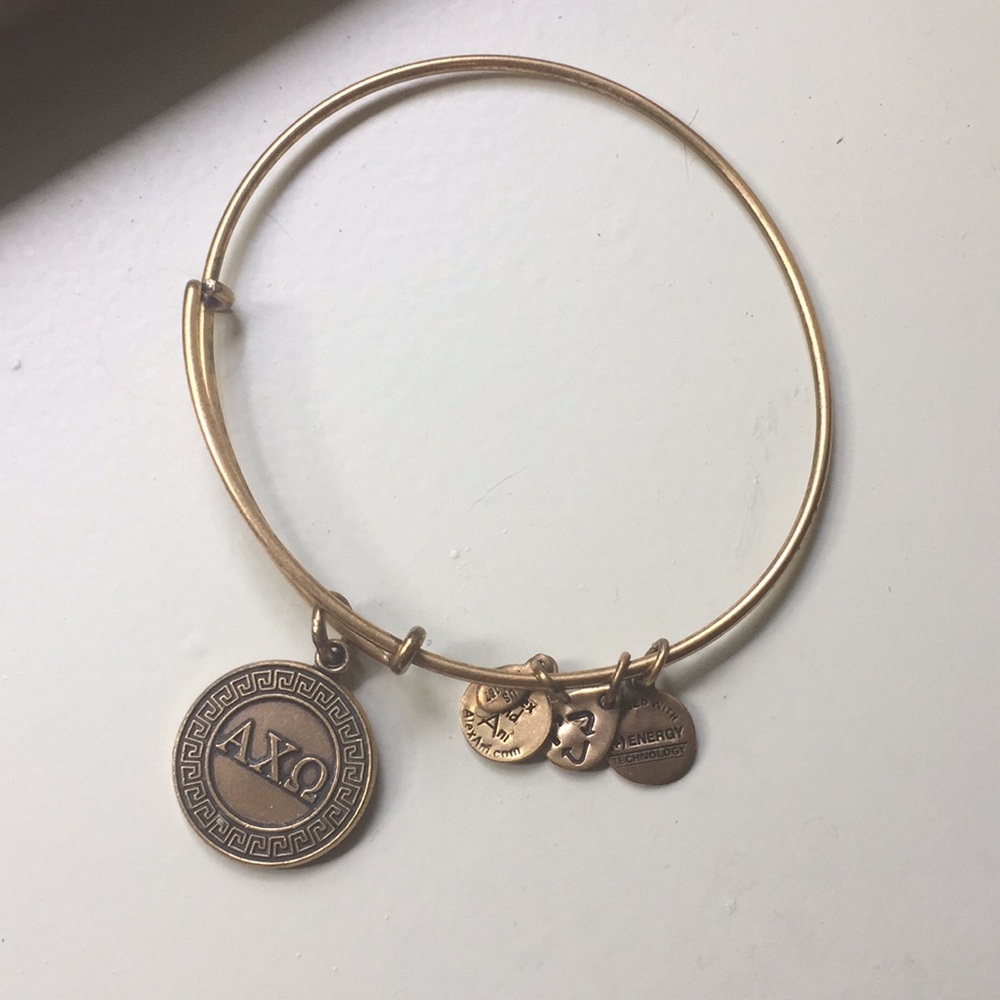 Alex and Ani Alpha Chi Omega (AXO) bracelet